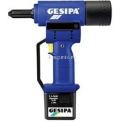 Аккумуляторный заклёпочник Gesipa PowerBird (в кейсе) для вытяжных заклёпок (2,4 - 6,4) в комплекте оснастка для (4,8 - 6,4)